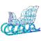 26" 3D Iridescent Sleigh with 105 Cool White UL LED Lights